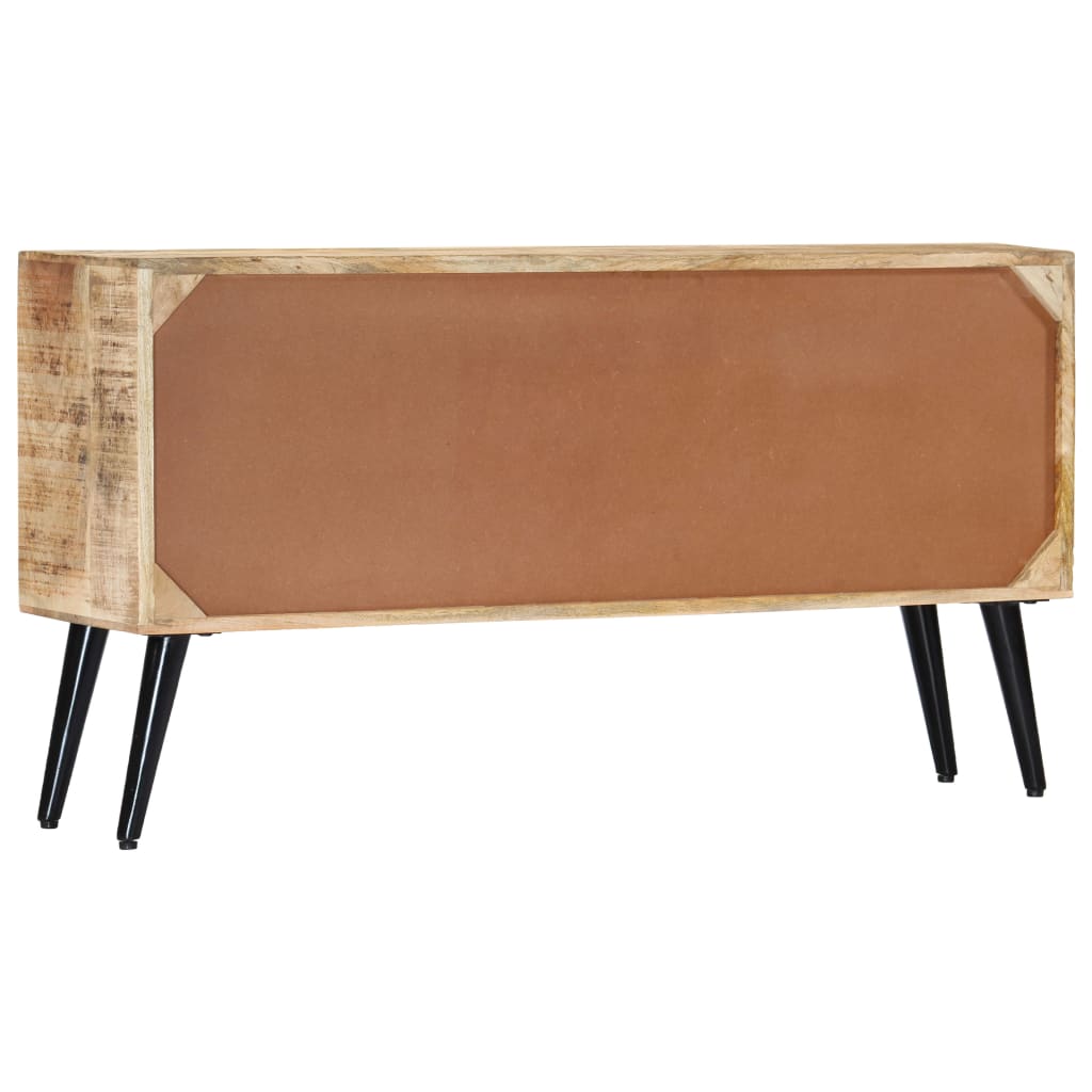 Buffet 118x30x62 cm Bois de manguier massif