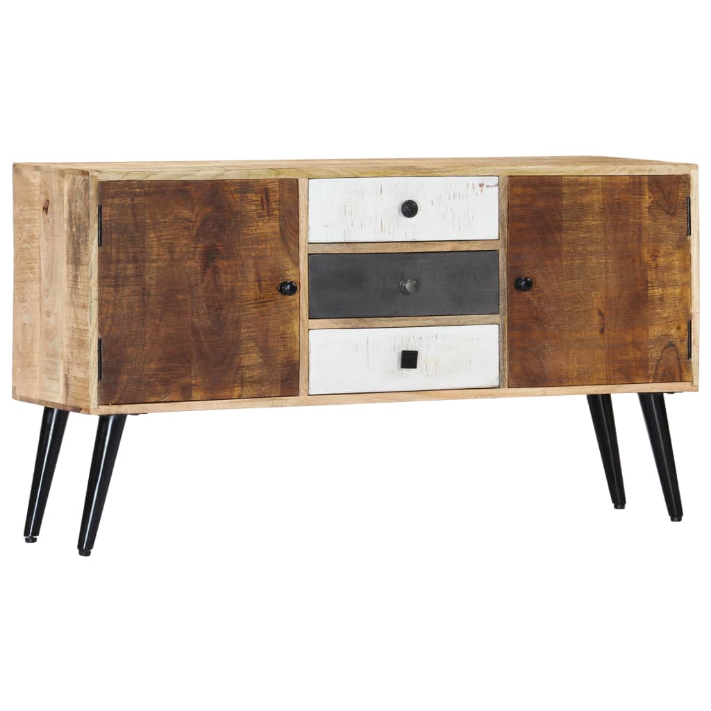 Buffet 118x30x62 cm Bois de manguier massif