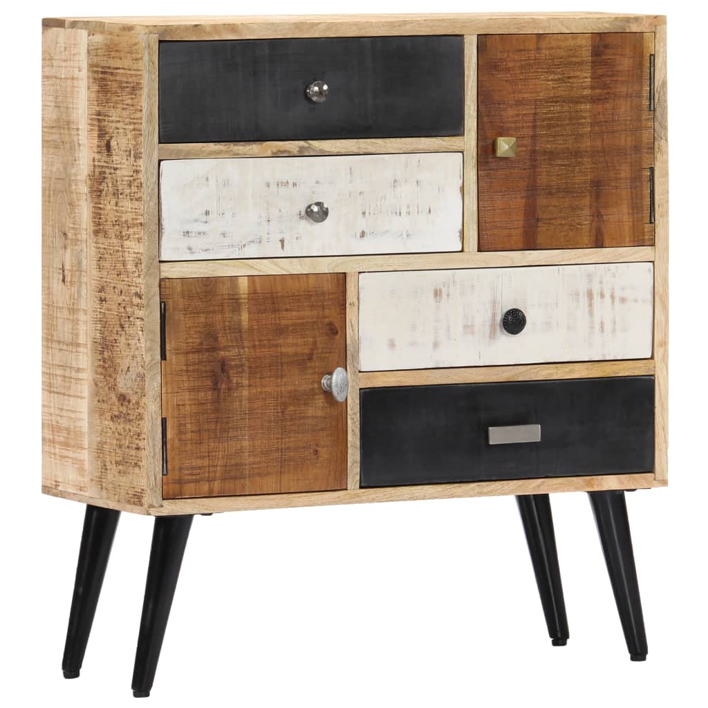 Buffet 70x30x78 cm Bois de manguier massif