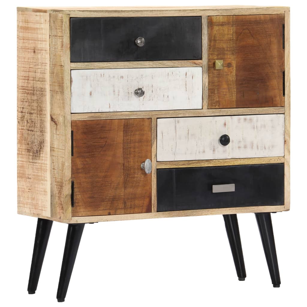 Buffet 70x30x78 cm Bois de manguier massif