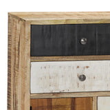 Buffet 70x30x78 cm Bois de manguier massif