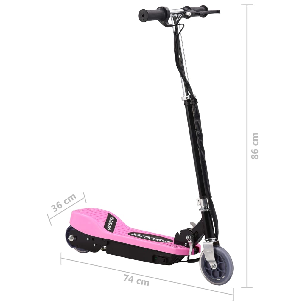 Trottinette électrique 120 W Rose