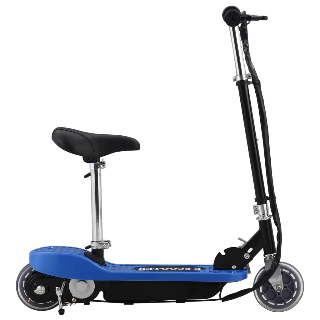 Trottinette électrique avec siège 120 W Bleu