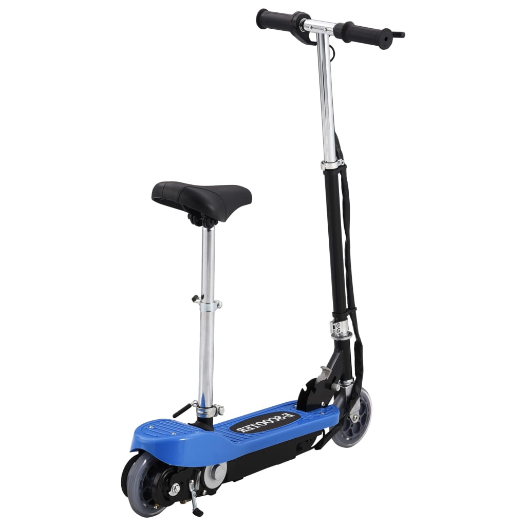 Trottinette électrique avec siège 120 W Bleu