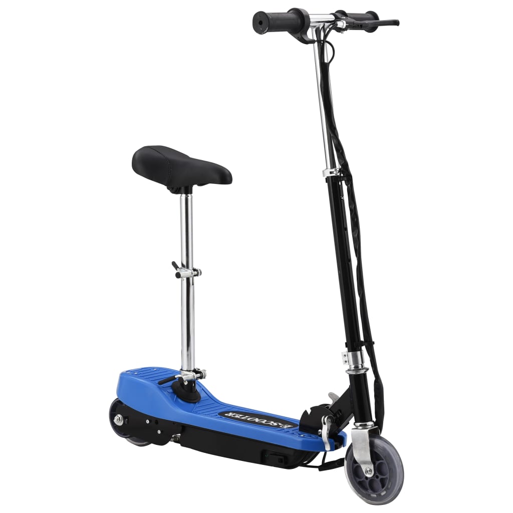 Trottinette électrique avec siège 120 W Bleu