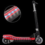 Trottinette électrique avec LED 120 W Rouge