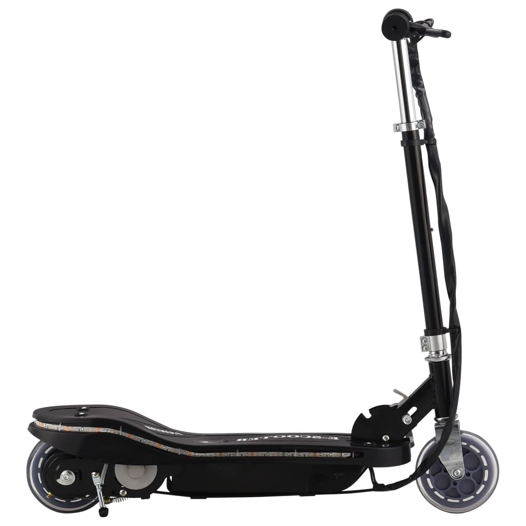 Trottinette électrique avec LED 120 W Noir