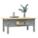 Table basse Pin mexicain Gamme Corona Gris 100x55x44 cm