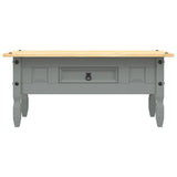 Table basse Pin mexicain Gamme Corona Gris 100x55x44 cm