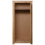 Wardrobe 80x50x171.5 cm Solid pine Panama assortment