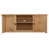 Meuble TV 120x40x50 cm Bois de pin massif Gamme Panama