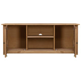 Meuble TV 120x40x50 cm Bois de pin massif Gamme Panama