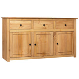 Sideboard 135x40x80 cm Panama-Sortiment aus massiver Kiefer