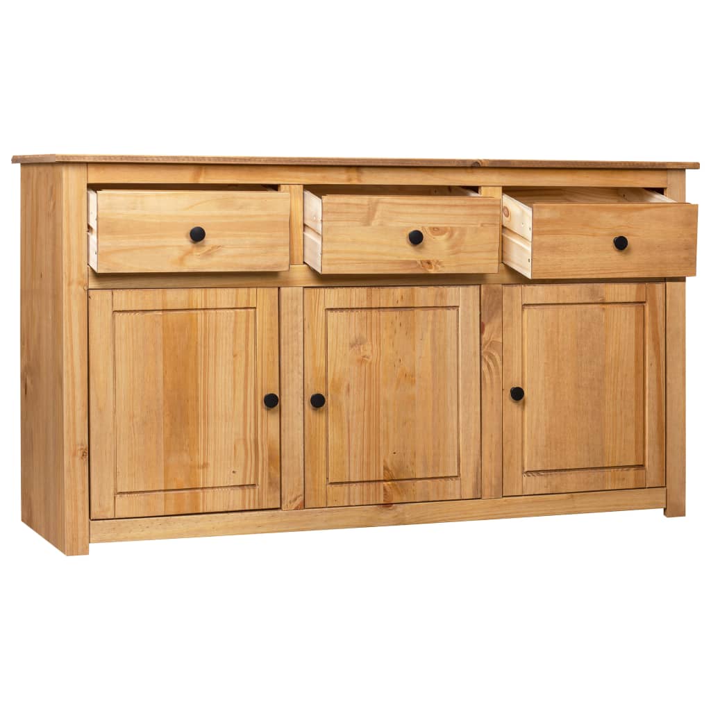 Buffet 135x40x80 cm Solid pine Panama assortment