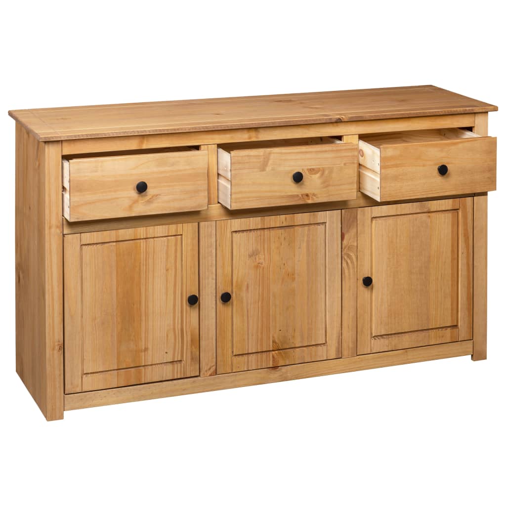 Buffet 135x40x80 cm Solid pine Panama assortment