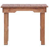 Table d'appoint 70x35x60 cm bois d'acajou massif