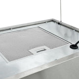 55 cm LCD Touch Sensor Hanging Hood Stainless Steel