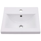 Lavabo encastré 42 x 39 x 18 cm Céramique Blanc