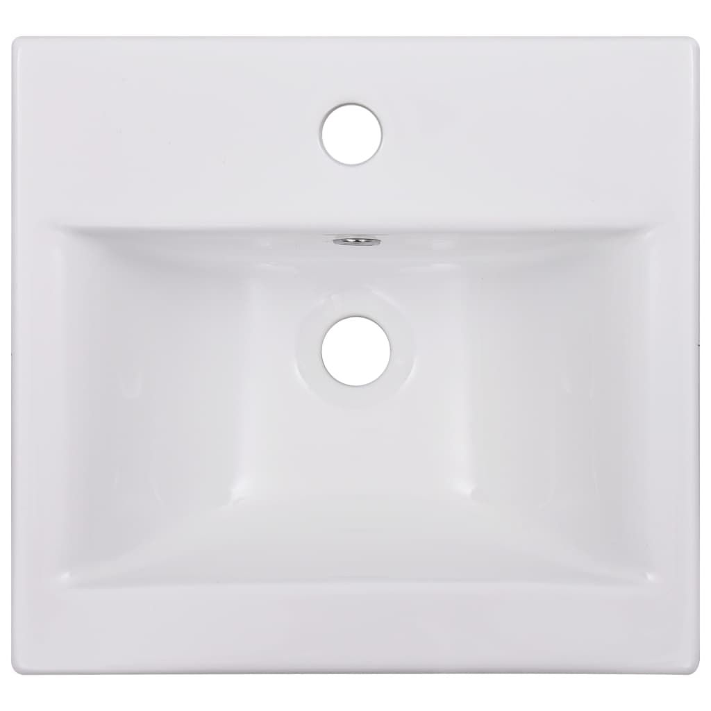 Lavabo encastré 42 x 39 x 18 cm Céramique Blanc