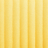 Chaises à manger lot de 4 jaune tissu