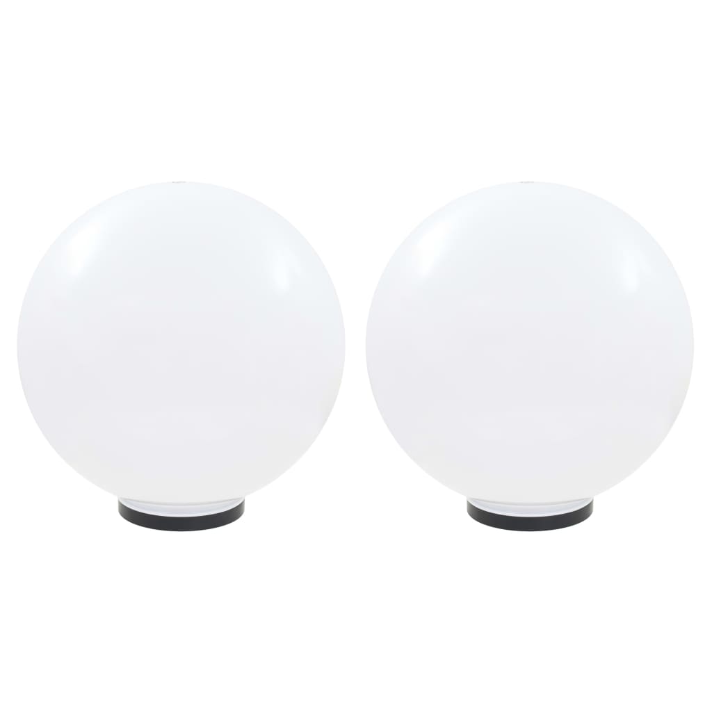 Lampes à LED sous forme de boule 2 pcs Sphérique 50 cm PMMA