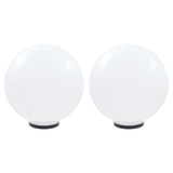 Lampes à LED sous forme de boule 2 pcs Sphérique 50 cm PMMA