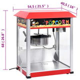 Machine à pop-corn avec pot de cuisson en téflon 1400 W