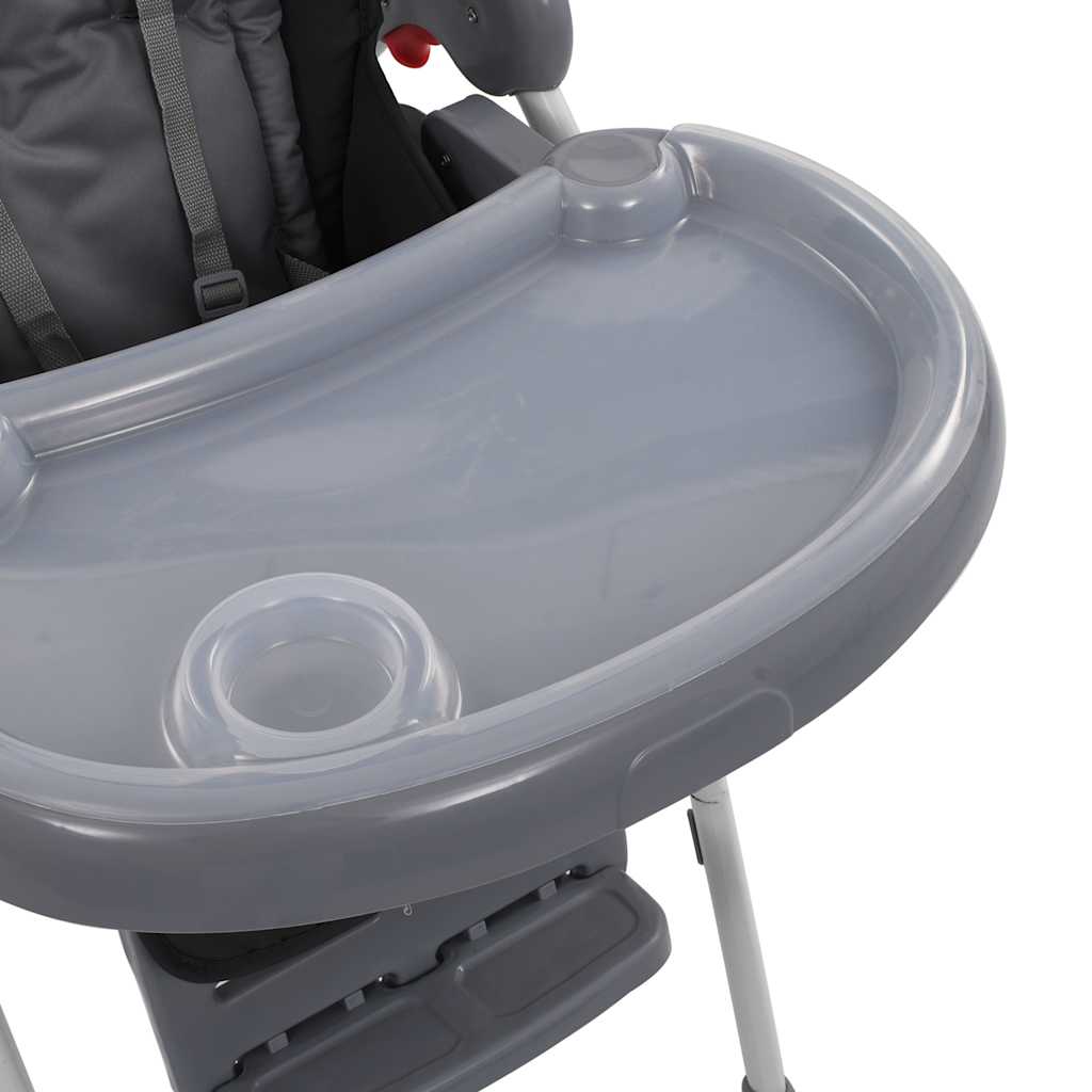 Chaise haute pour bébé Gris