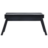 Barbecue portable de camping Acier inoxydable 60x22,5x33 cm