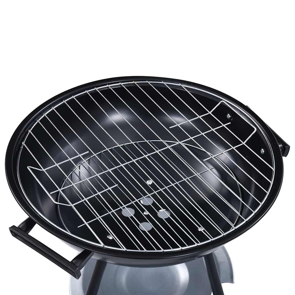 Barbecue portable XXL au charbon avec roues 44 cm