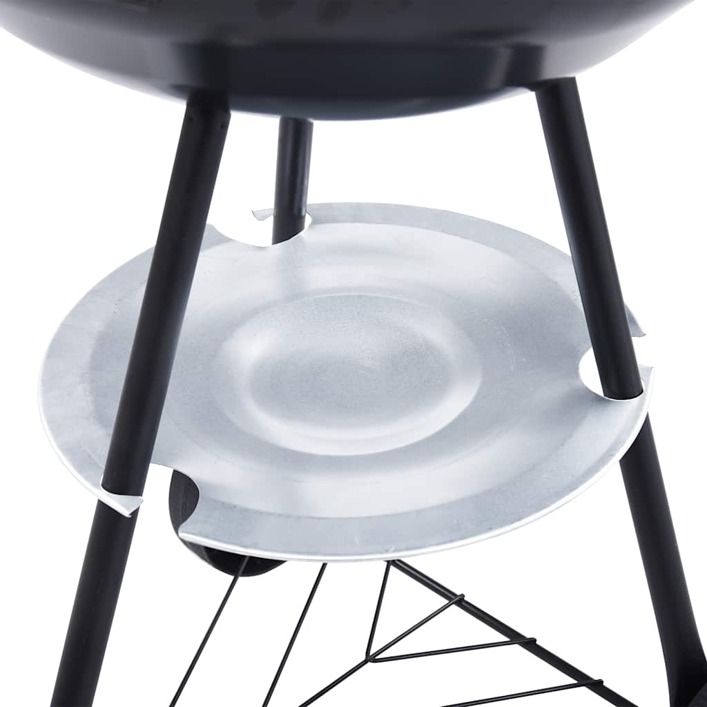 Barbecue portable XXL au charbon avec roues 44 cm