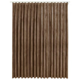 Blackout curtain with hooks Velvet Beige 290x245 cm