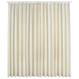 Blackout curtain with hooks Velvet Cream 290x245 cm