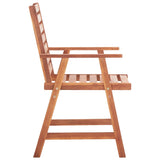 Chaises à manger d'extérieur lot de 2 Bois d'acacia massif