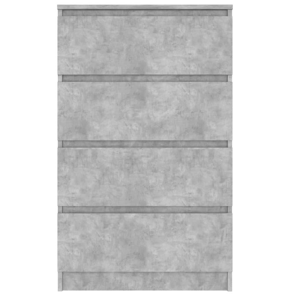 Concrete Grey Sideboard 60x35x98.5 cm Engineered Wood