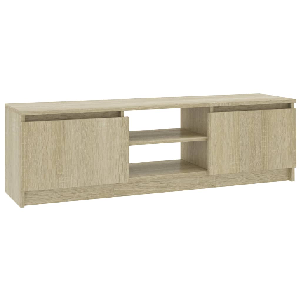 Meuble TV Chêne sonoma 120x30x35,5 cm Bois d’ingénierie