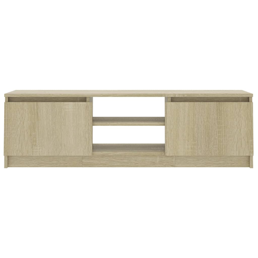 Meuble TV Chêne sonoma 120x30x35,5 cm Bois d’ingénierie