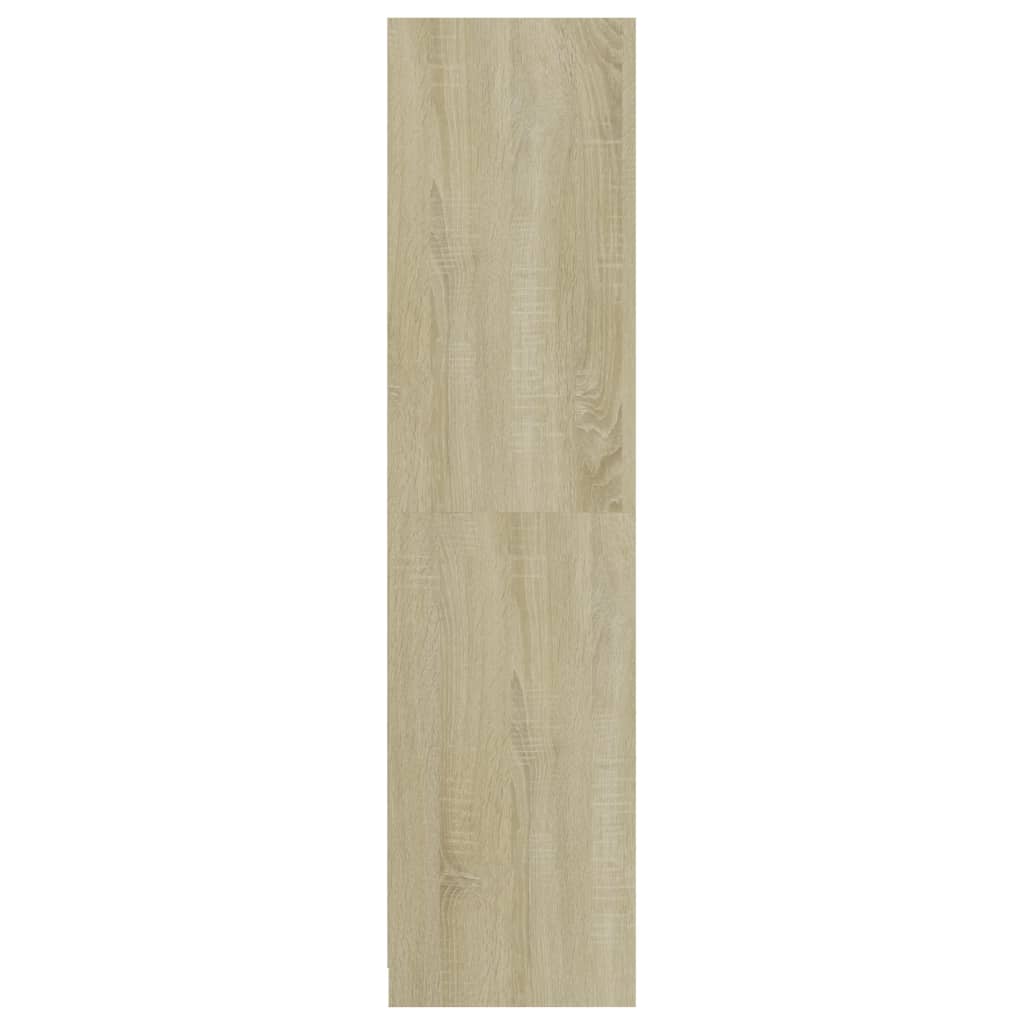 Garde-robe avec tiroirs Chêne sonoma Bois d'ingénierie