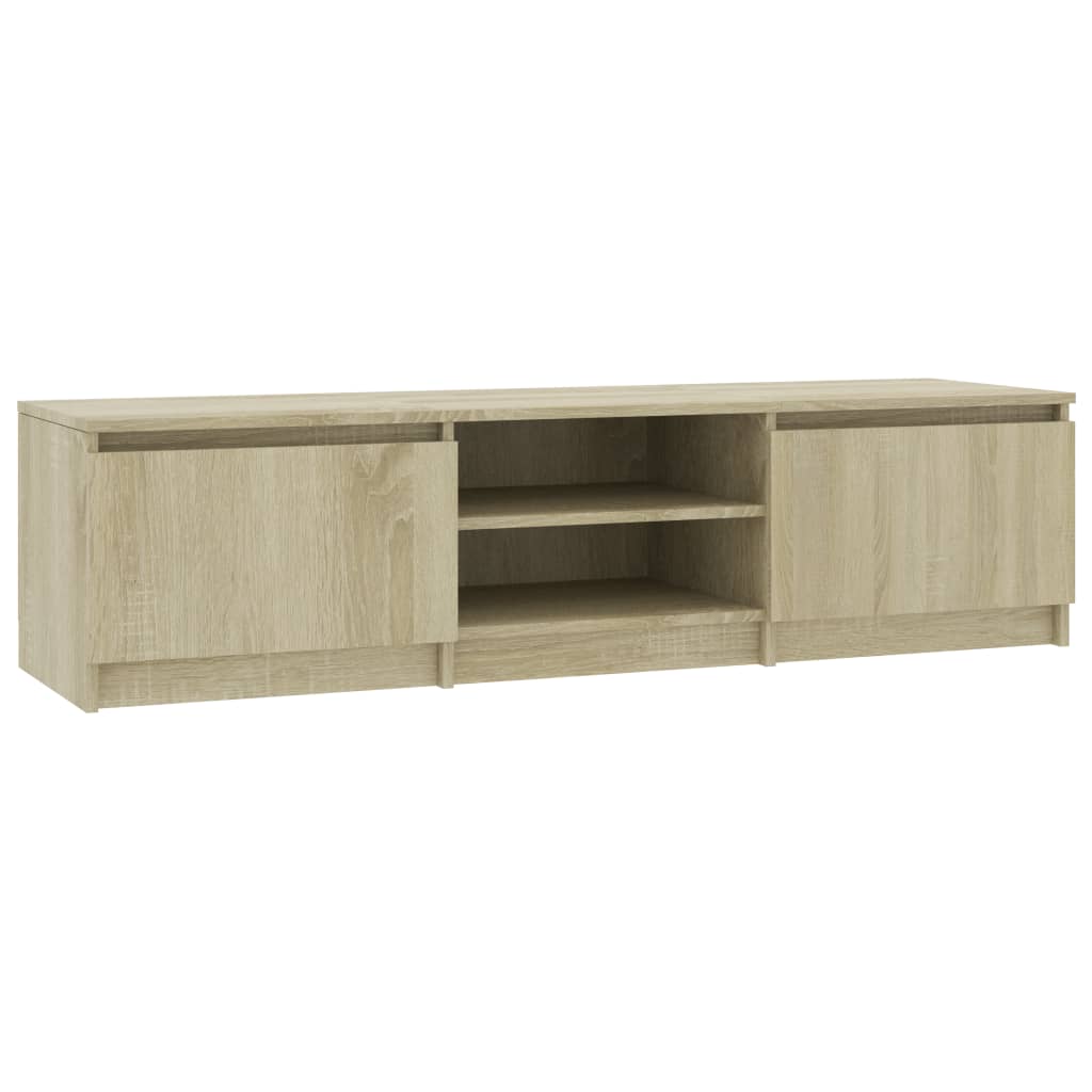 Meuble TV Chêne sonoma 140x40x35,5 cm Bois d'ingénierie