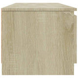 Meuble TV Chêne sonoma 140x40x35,5 cm Bois d'ingénierie