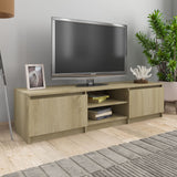 Meuble TV Chêne sonoma 140x40x35,5 cm Bois d'ingénierie