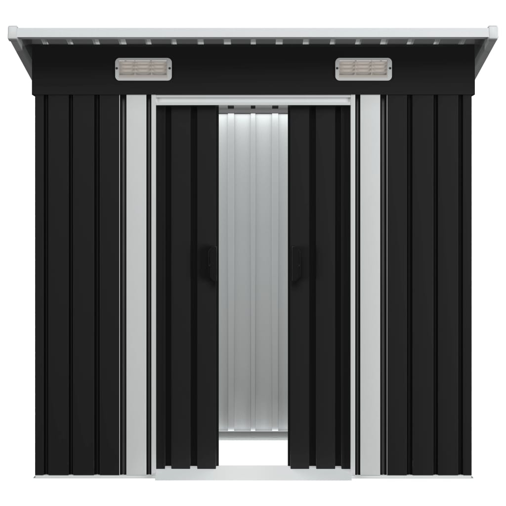 Abri de jardin Anthracite Acier