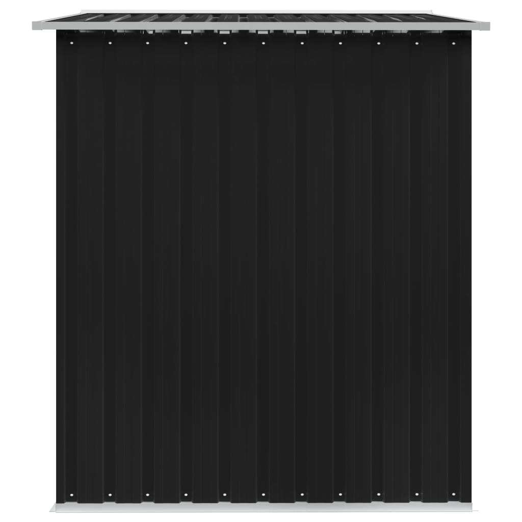 Abri de stockage pour jardin Anthracite Acier 257x205x178 cm