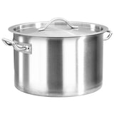 Pot 32 L 40x26 cm Stainless steel