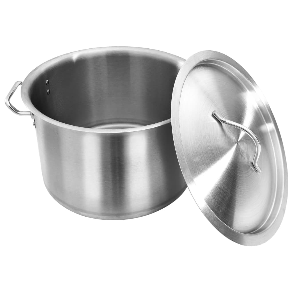 Pot 32 L 40x26 cm Stainless steel