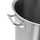 Pot 32 L 40x26 cm Stainless steel