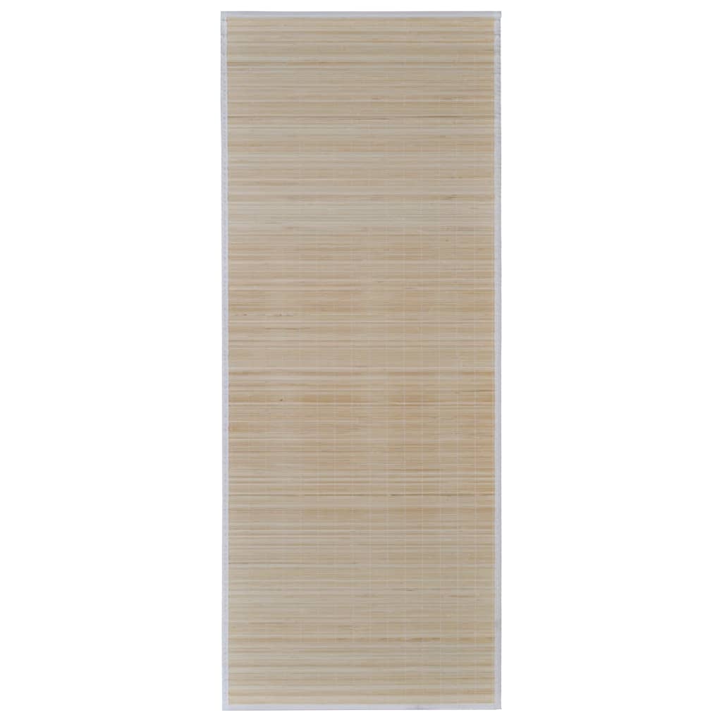 Tapis rectangulaires Bambou naturel 2 pcs 120x180 cm