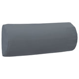 Grey chaise longue headrest 40x7.5x15 cm Textilene