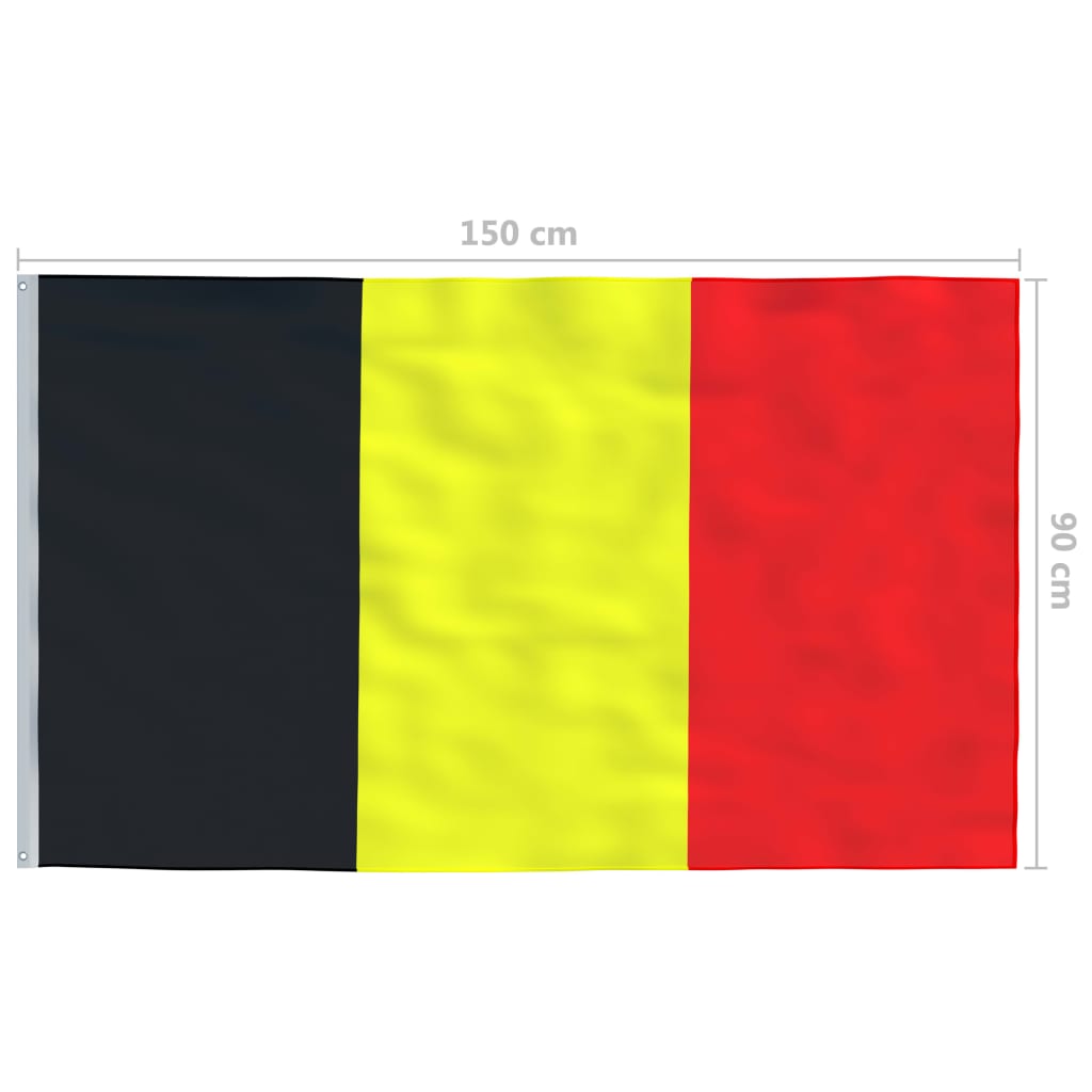 Drapeau Belgique 90x150 cm