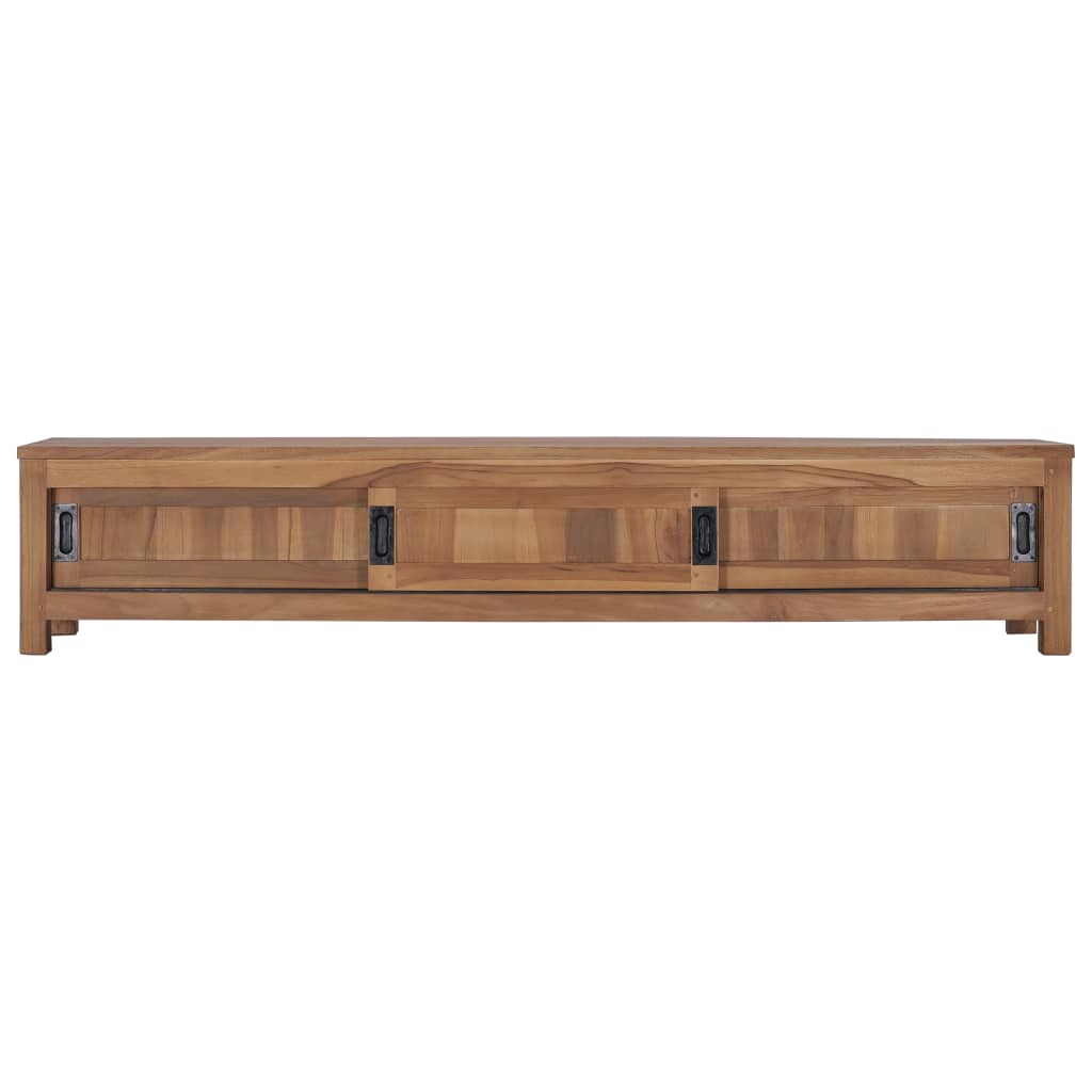 Meuble TV 150 x 30 x 30 cm Bois de teck massif